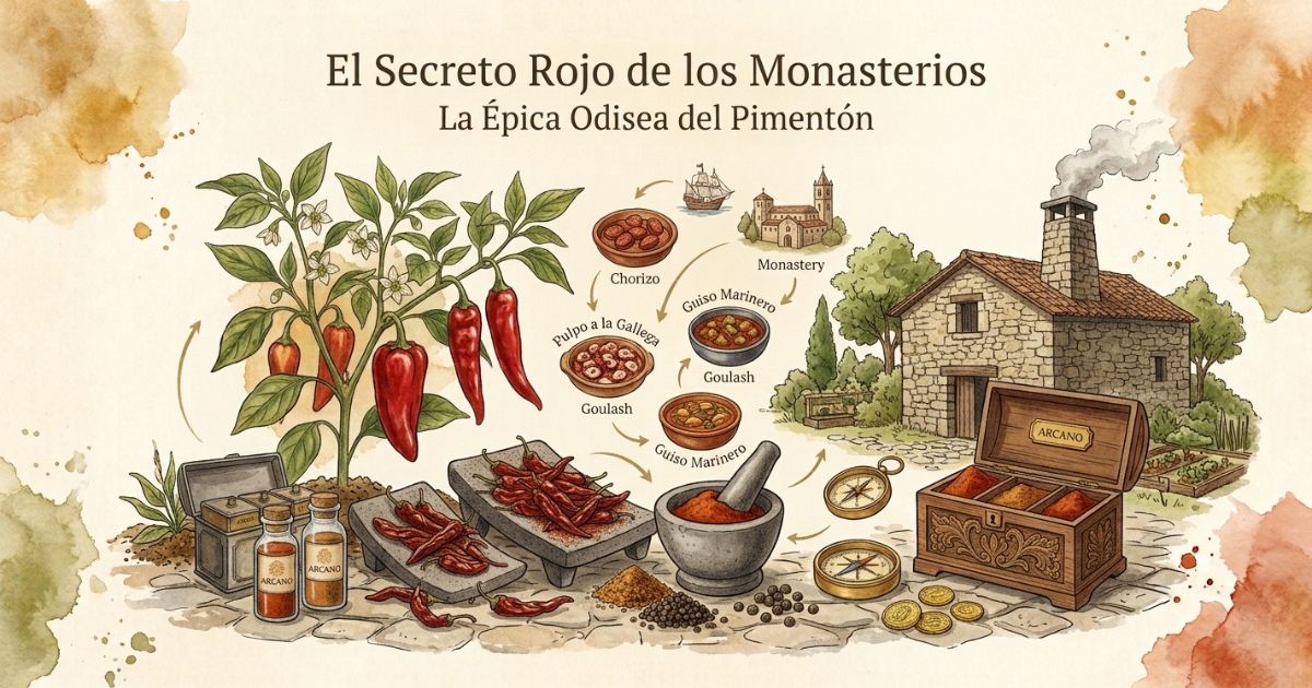 El Secreto Rojo de los Monasterios: La Épica Odisea del Pimentón